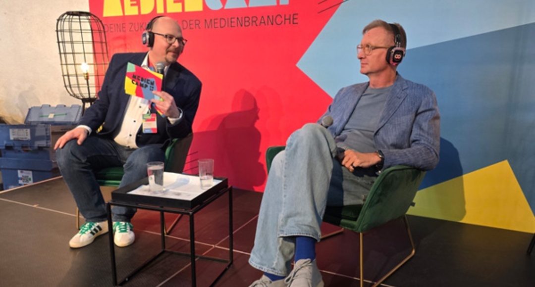 Zeit-Chefredakteur Jochen Wegner auf dem Medien Camp: "Suchen händeringend konservative junge Leute"